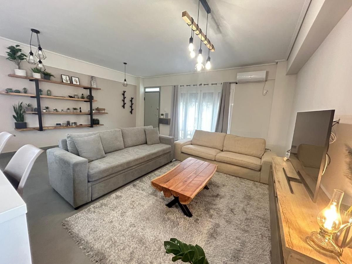 New Minimal Apartment,10' From Athens Airport Спата Екстер'єр фото