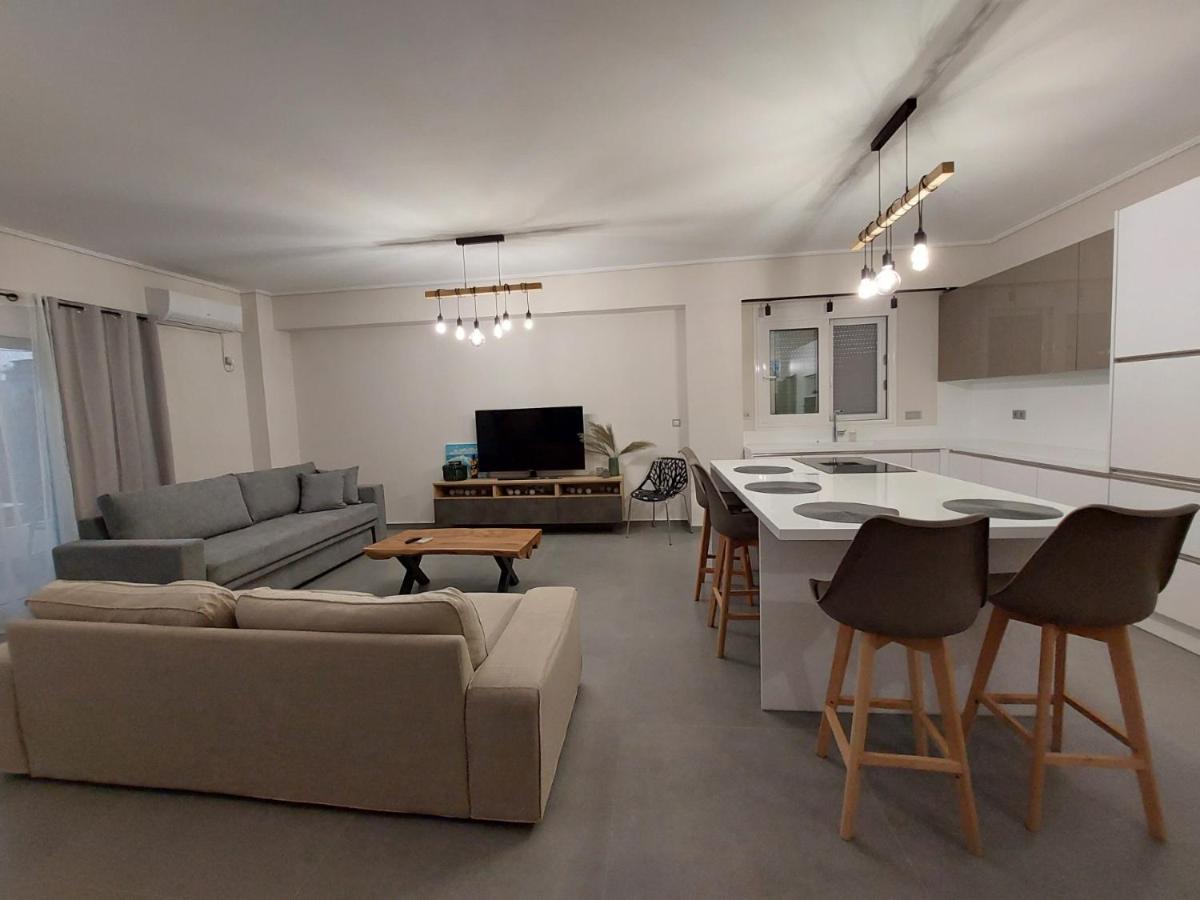 New Minimal Apartment,10' From Athens Airport Спата Екстер'єр фото